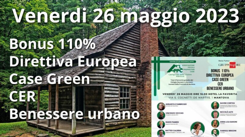 Case Green, le nuove disposizioni che nascono da una direttiva europea