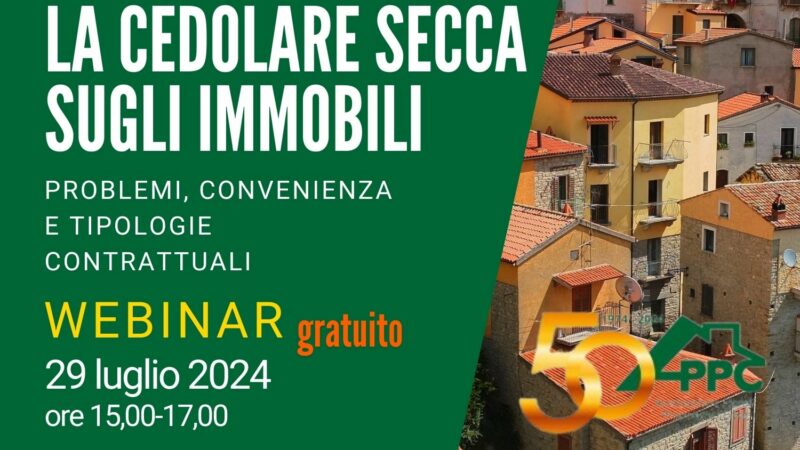 Cedolare secca per le locazioni. Una opportunità da valutare con attenzione